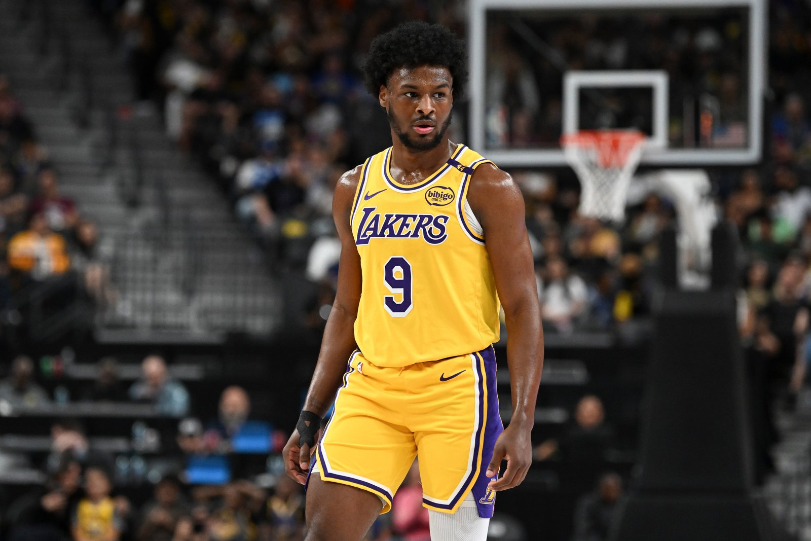 Bronny James rich